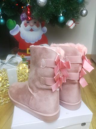 Botas australianas niña Conguitos 14066 rosas