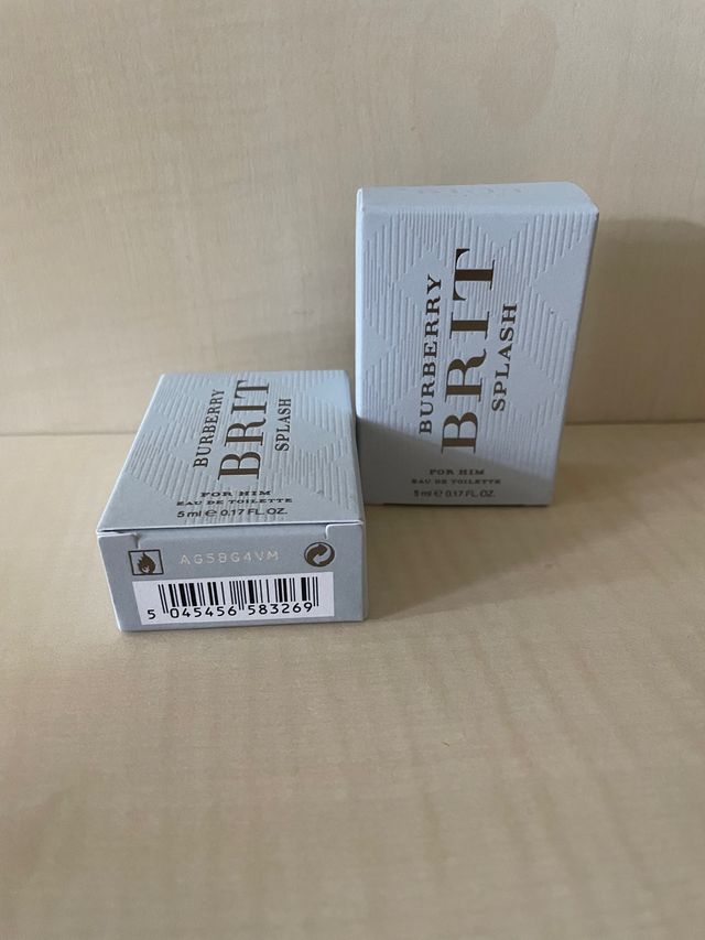 Burberry Brit splash for him 10 ml Edt no vapo 