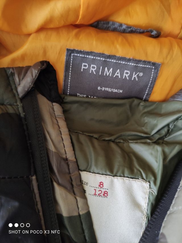 2 cazadoras ligeras 8-9 años