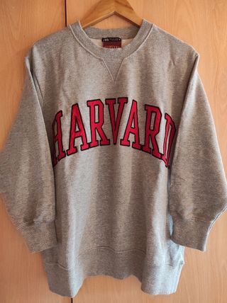 Sudadera HARVARD de Zara (Talla S). de segunda mano por 15 EUR en Sada en  WALLAPOP