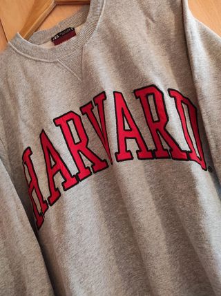 Sudadera HARVARD de Zara (Talla S). de segunda mano por 15 EUR en Sada en  WALLAPOP