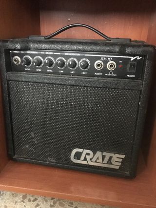 Amplificador de guitarra eléctrica Crate de segunda mano por 35 EUR en  Lloret de Mar en WALLAPOP