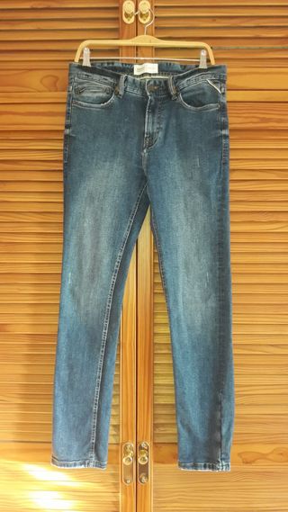 SPRINGFIELD.Pantalón vaquero SLIM hombre de segunda mano por 2 EUR en  Torremolinos en WALLAPOP