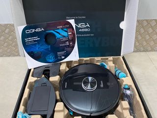 Robot aspirador Cecotec Conga 4690 Ultra de segunda mano por 199 EUR en  Madrid en WALLAPOP