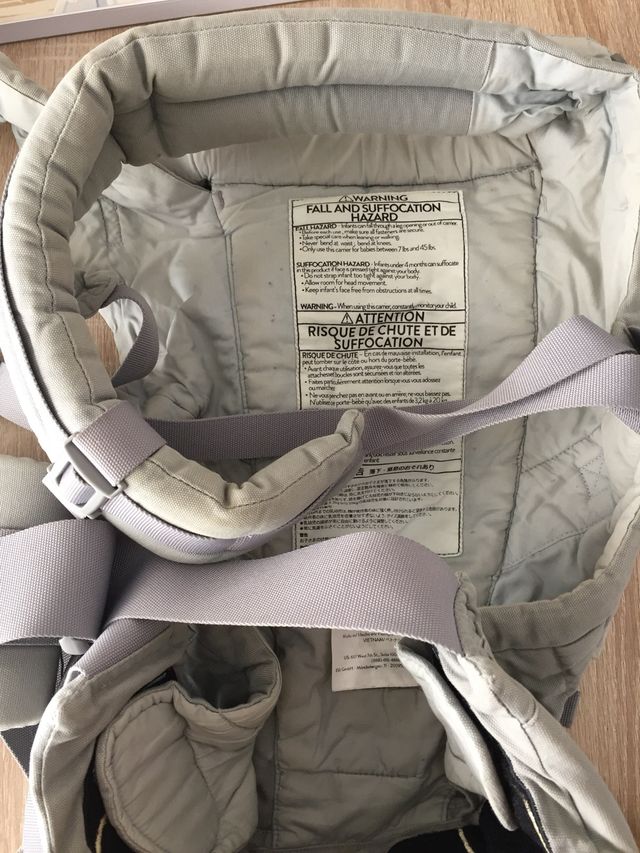 Mochila Porta bebé cuidado de espalda