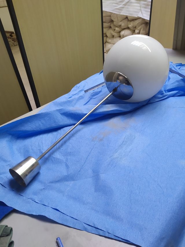 LÁMPARA GLOBO VINTAGE, techo.