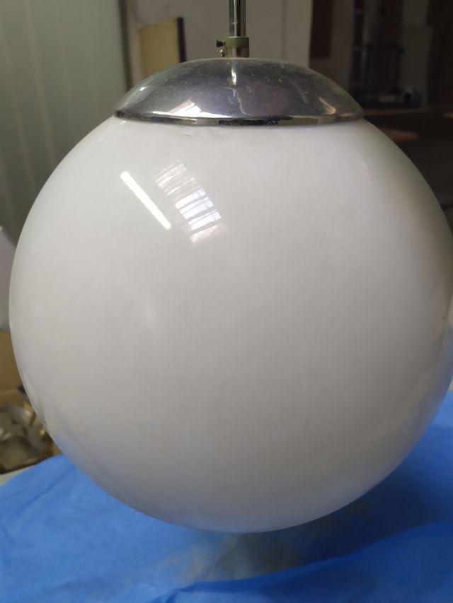 LÁMPARA GLOBO VINTAGE, techo.