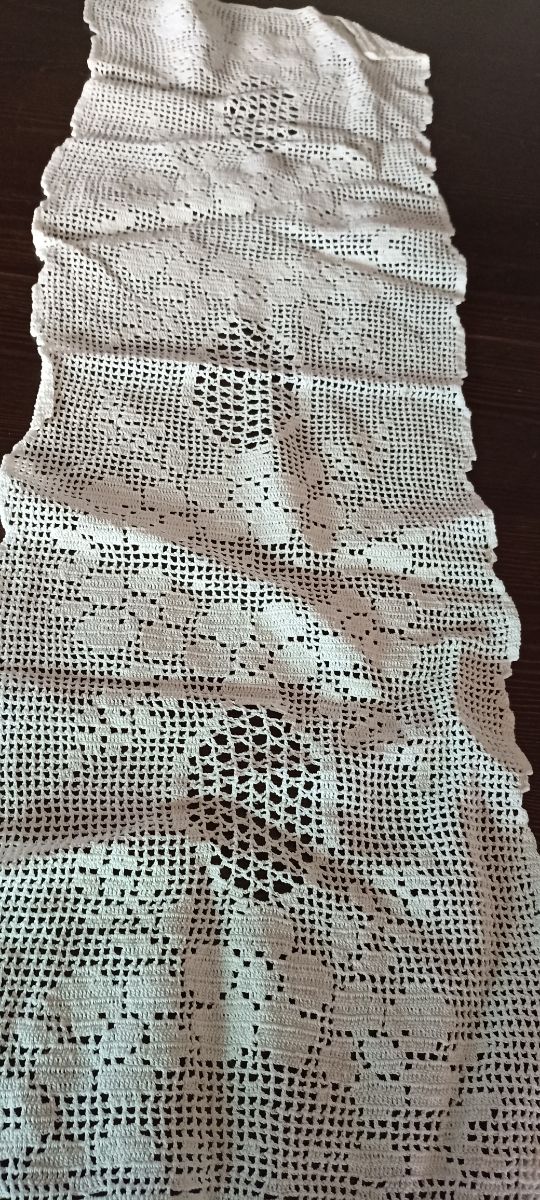 ganchillo .camino mesa