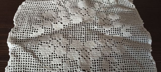 ganchillo .camino mesa