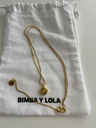 Collar inicial Bimba y Lola de segunda mano por 15 EUR en Sestao en WALLAPOP