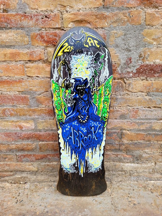 Skateboard Old School Zorlac Original Abrook Brothers Ghoul - Occasion