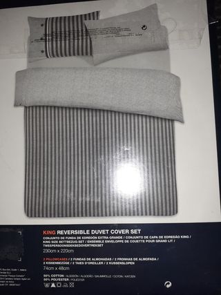 Funda nordica Primark para cama 1,35 de segunda mano por 20 EUR en Bilbao  en WALLAPOP