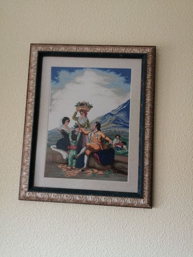 URGE Cuadro punto de cruz.