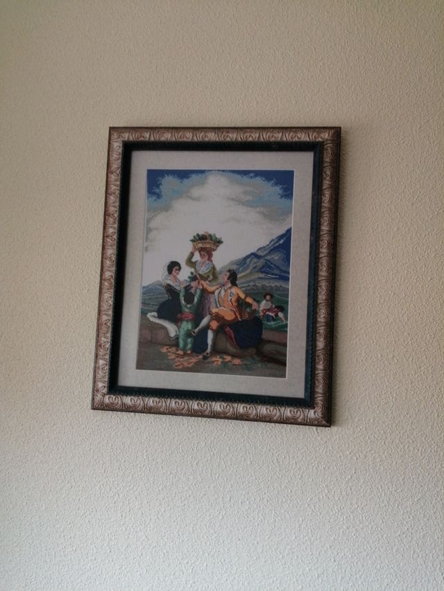 URGE Cuadro punto de cruz.