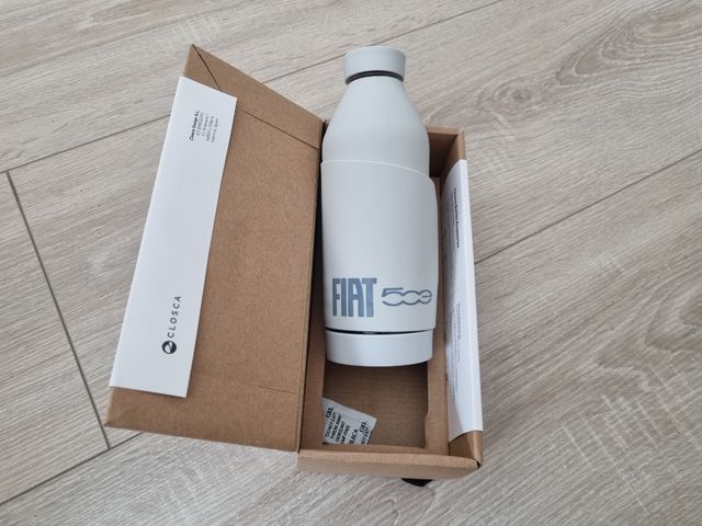 Botella agua cristal Closca Blanca