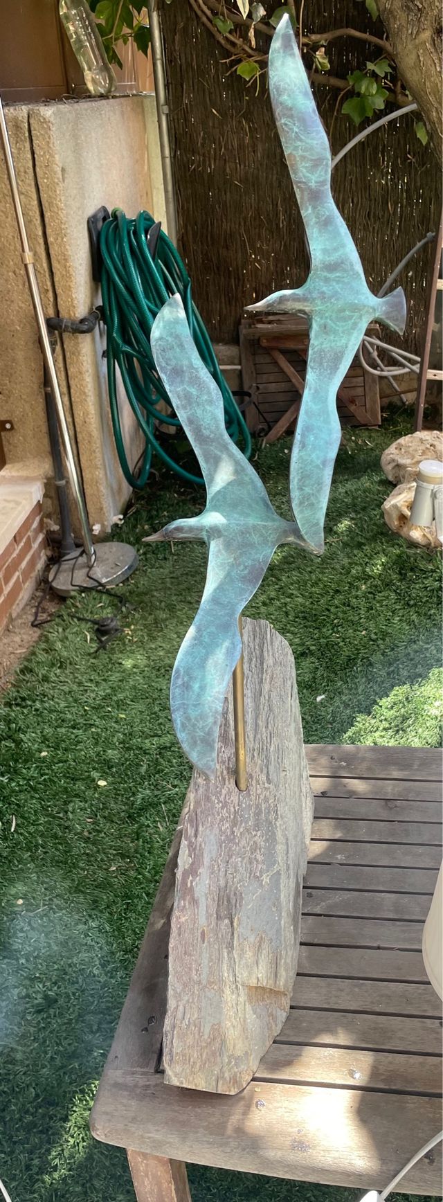 Figura de bronce, antigüedad