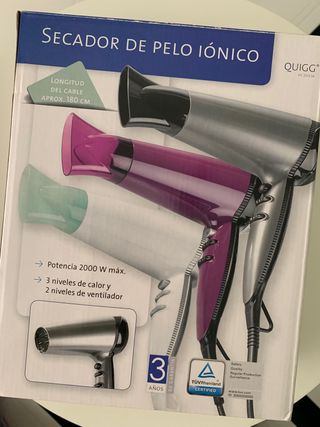 Secador de pelo de segunda mano por 10 EUR en Málaga en WALLAPOP
