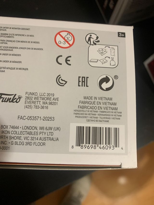 Funko the mandalorian flame