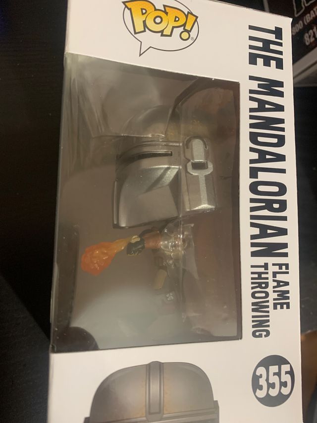 Funko the mandalorian flame