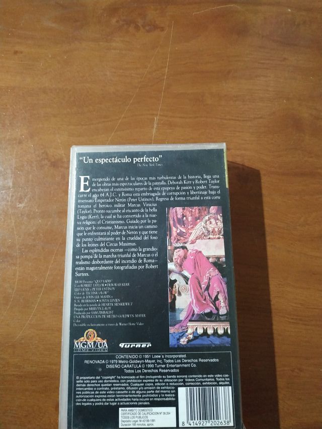 Film VHS - Quo Vadis