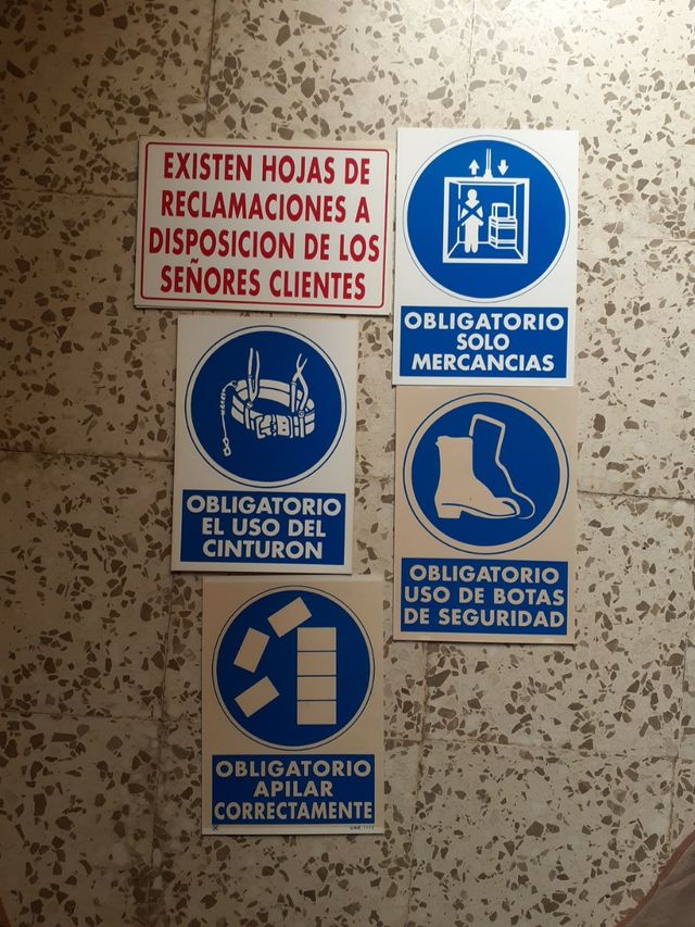 cartel de información NUEVO