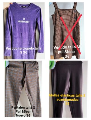 Ropa de mujer talla S. Desde 2€. de segunda mano por 2 EUR en A Coruña en  WALLAPOP
