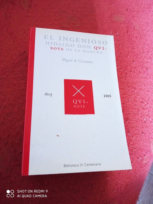 el ingenioso hidalgo Don Quijote de la mancha