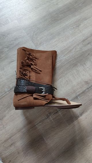 Sandalias Layer boots de segunda mano en WALLAPOP