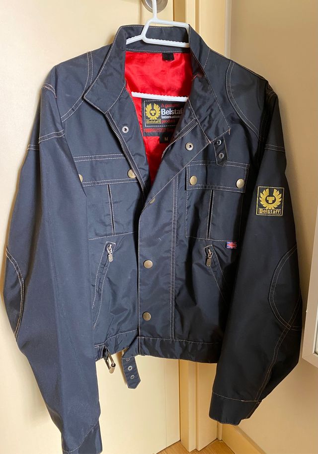Chaqueta motera Belstaff.