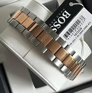 Reloj De Vestir Formal Hugo Boss Ikon Dorado/Rosa