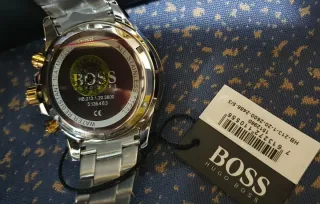 Reloj De Vestir Formal Hugo Boss Ikon Dorado/Rosa