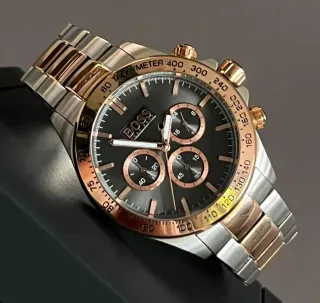 Reloj De Vestir Formal Hugo Boss Ikon Dorado/Rosa