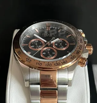 Reloj De Vestir Formal Hugo Boss Ikon Dorado/Rosa