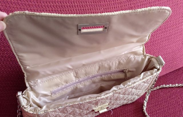 Bolso de fiesta dorado