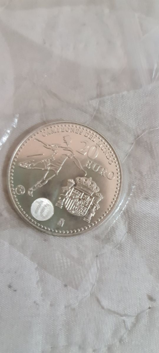 Moneda 20€ Campeones del mundo 2010