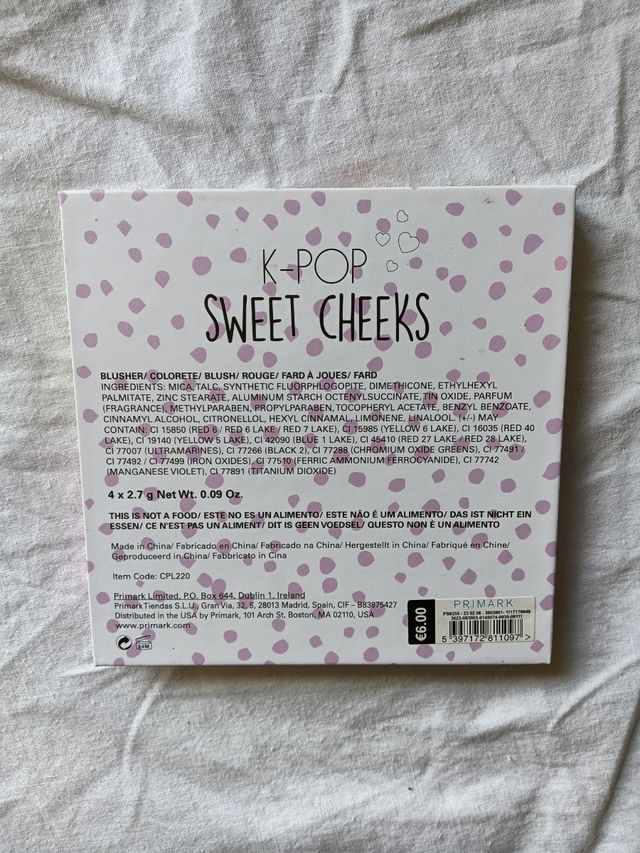 Iluminadores colección K pop Primark