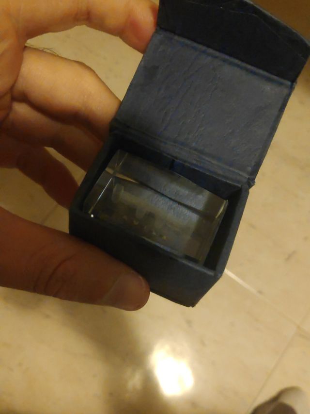 Muralla Ávila impresa en cristal 3D