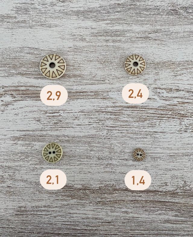 Botones para costura y confección