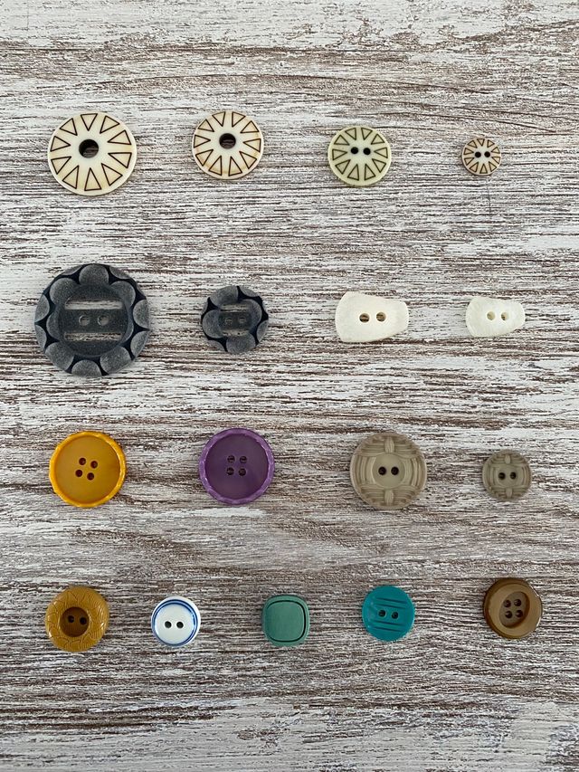 Botones para costura y confección