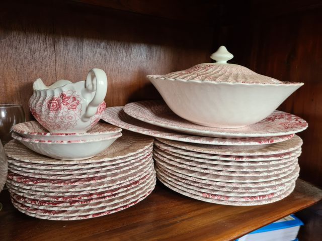 vajilla inglesa Johnson brothers lotus