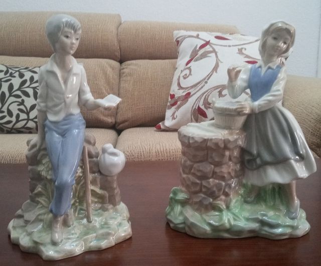 Figuras porcelana Tengra. 