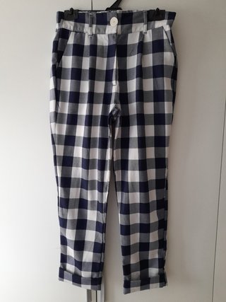 Pantalón cuadros lefties de segunda mano por 5 EUR en Córdoba en WALLAPOP