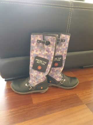 Botas altas piel El Naturalista - Talla 39 de segunda mano por 30 EUR en  L\\'Hospitalet de Llobregat en WALLAPOP