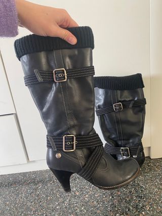 Botas altas pepe jeans de segunda mano por 14 EUR en Badalona en WALLAPOP