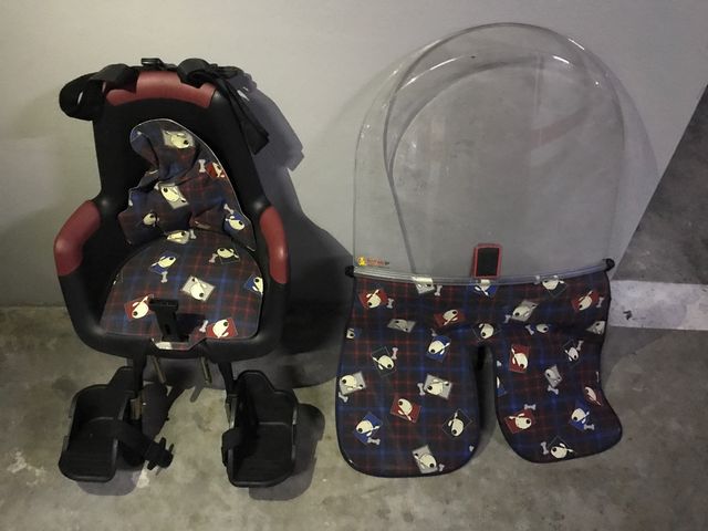 Asiento niños 9-15 kilos en el bici