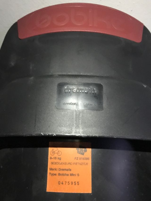 Asiento niños 9-15 kilos en el bici