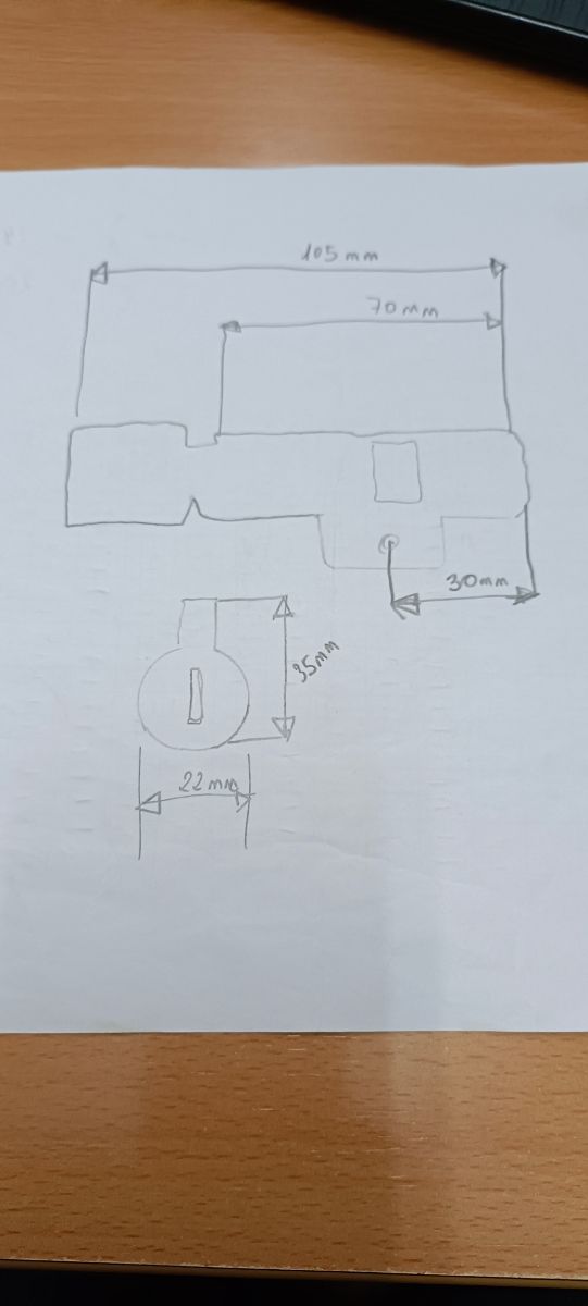 Bombillo puerta seguridad antibumping