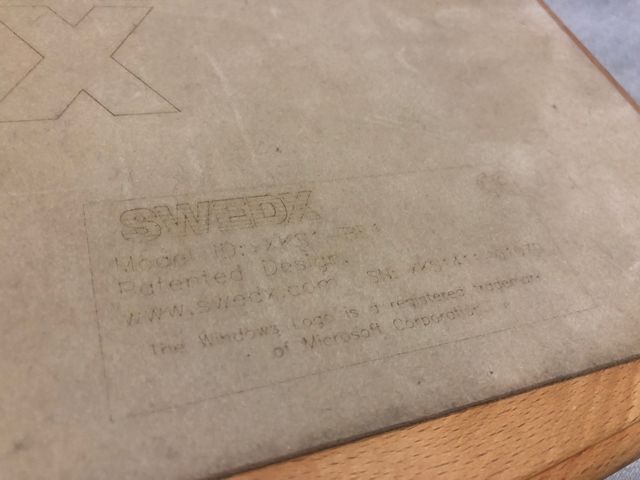 Teclado madera Swedx