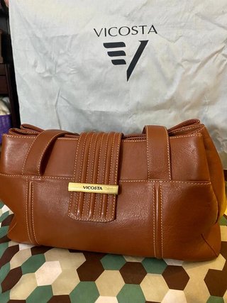 Bolso Piel Vicosta de segunda mano por 25 EUR en Barcelona en WALLAPOP