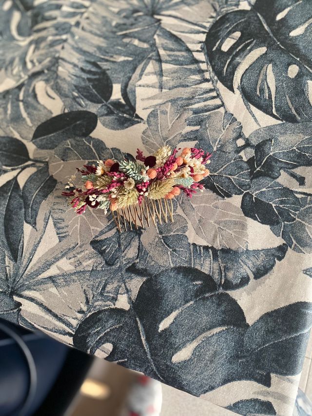 Ramo de flores preservadas novia